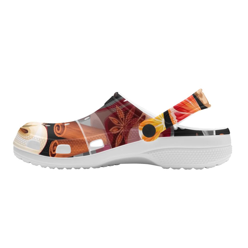Graphic Printed EVA Clogs Women Men Breathable Lightweight Slip On Summer Sandals Casual Shoes Soft Footwear Daily Walking