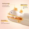 2 In 1 Mini Bag Sealer with Cutter Rechargeable Snack Sealing Machine Portable Heat Sealer for Plastic Bags Compact Food Storage Sealer
