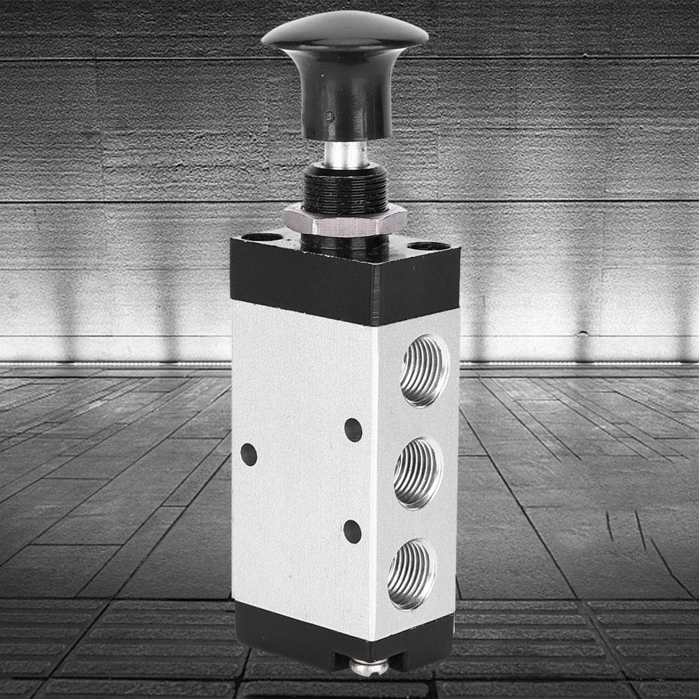 4R11006 2 Position 5 Way Pneumatic Air Hand Lever Operated Solenoid Valve