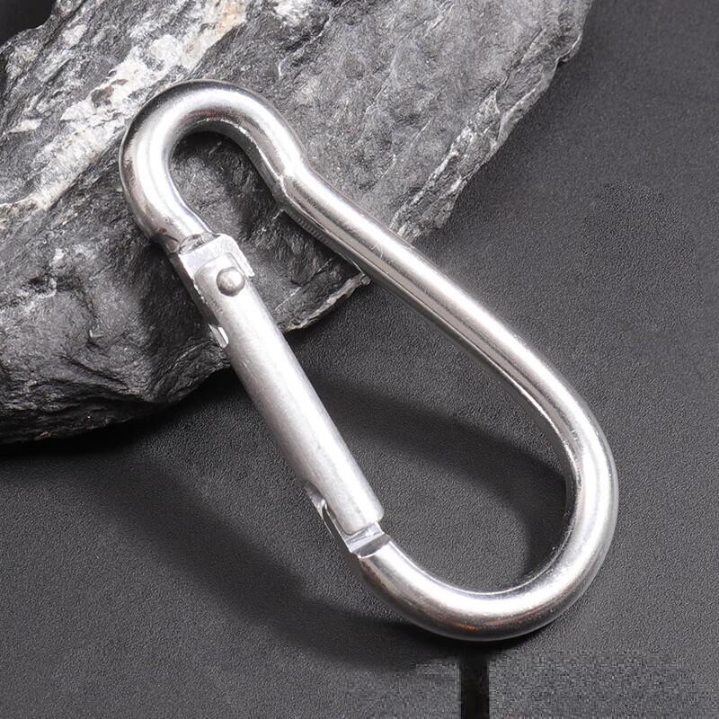 Stainless Steel Gourd-Shaped Outdoor Carabiner