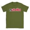 Nutella Logo TShirt Beach Cotton TShirts For Unisex Fashion Pattern Tshirt Short Sleeve Streetwear Tees