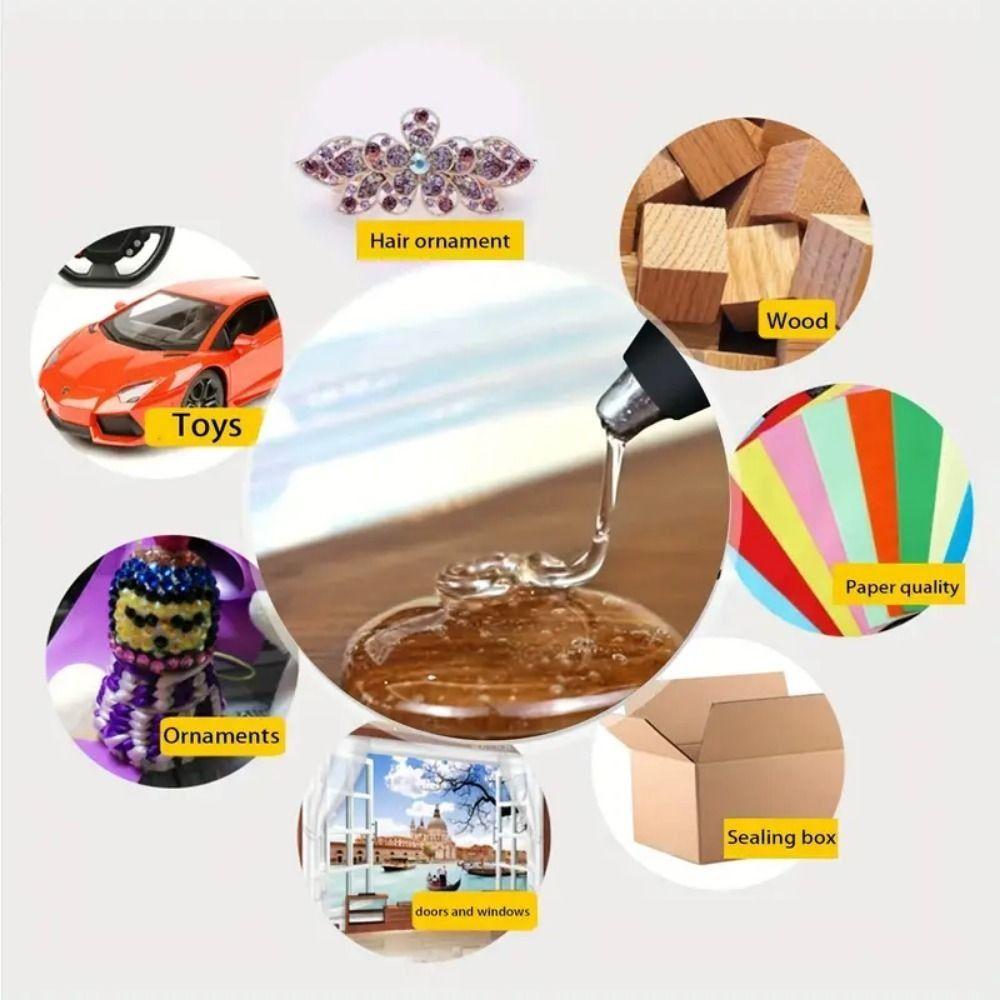 High Viscosity Hot Melt Glue Sticks Thermoplastic Adhesive  Craft Hand Repair Tools