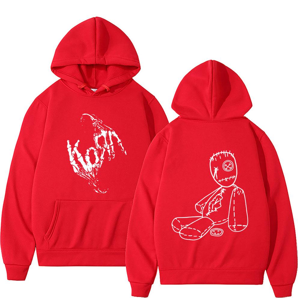Rock Band Korn Issues Album Cover Graphic Hoodie Men Women Gothic Vintage Streetwear Alternative Nu Metal Music Pullover Hoodies