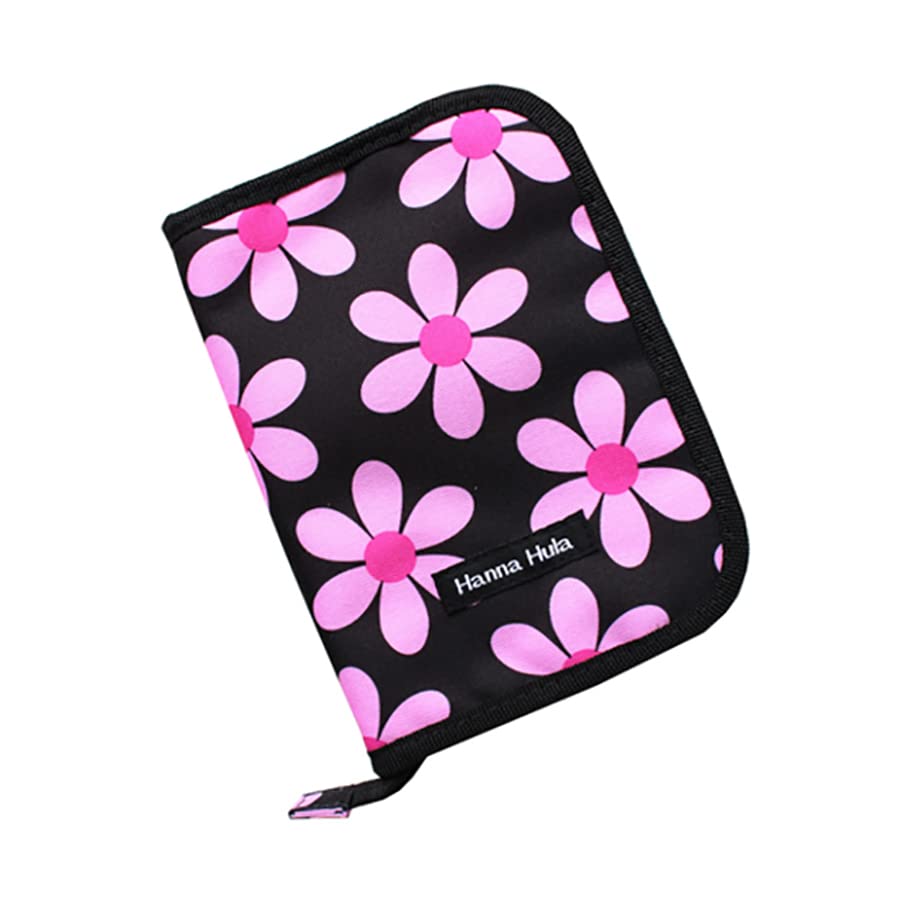 Кейс для медицинских книг Hannah Hula, Средний, Ретро Цветочный Розовый