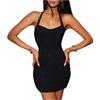 Damen Modisches Sexy Slim-Fit Taillenbetonendes Bodycon-Kleid