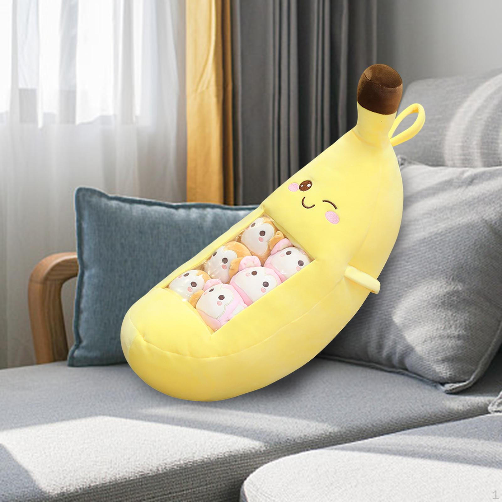 

Плюшева лялька-подушка з мультяшним дизайном для комфорту та комфорту banana