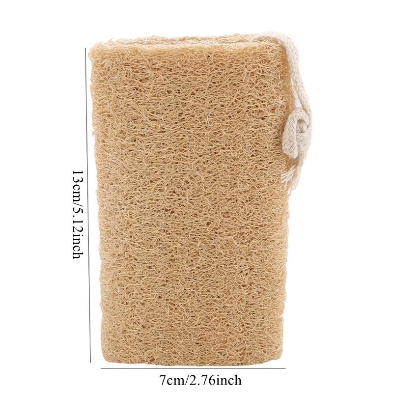 1PC Organic Loofahs Loofah Spa Exfoliating Scrubber Natural Luffa Body Wash Sponge Remove Dead Skin Made Soap NEW