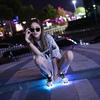 Kleurrijke Oplaadbare Schoenen met Lichtgevende Elementen voor Mannen, Lichtgevende Ghost Stapdansschoenen voor Vrouwen, Koppels en Studenten, Perfect voor Streetdance en Vrijetijdskleding
