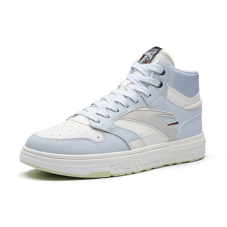 Anta Street Style Mid-Top Sneakers Men Sneakers White Gray 112238065-1