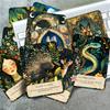 50pcs Spirit Animal Tarot Cards for Women, Inspirational Affirmation Cards, Guidance for Personal Growth,Love,Spiritual Journey