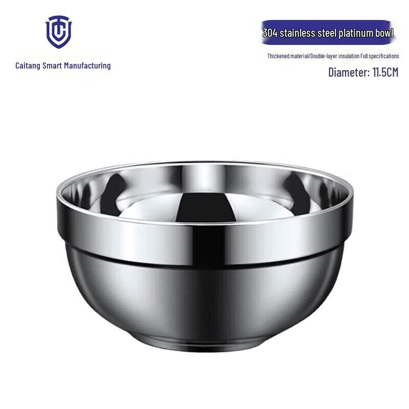 

Caitang Zhizao 304 Stainless Steel Cafeteria Dinnerware