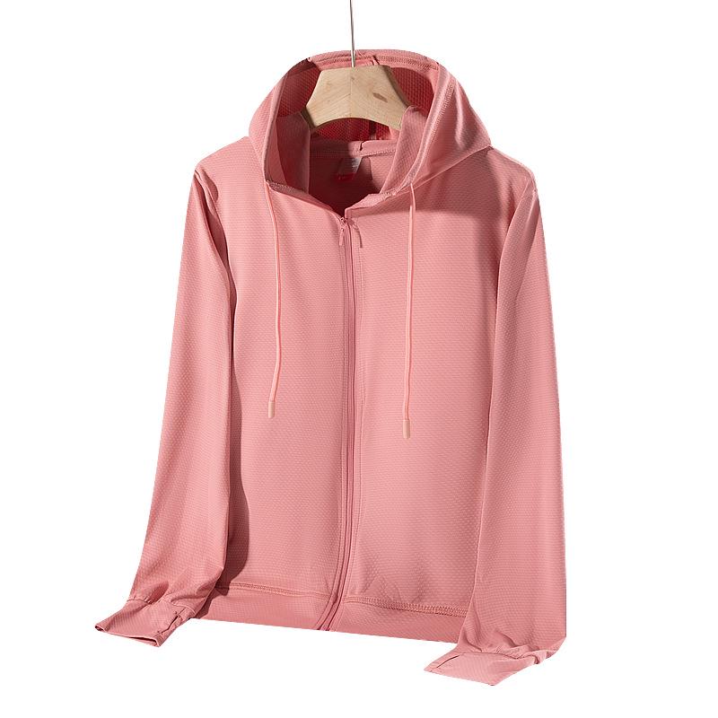 Women's Summer Sun Protection Mesh Jacket - Breathable, Cool, UPF 50 Ice Silk.