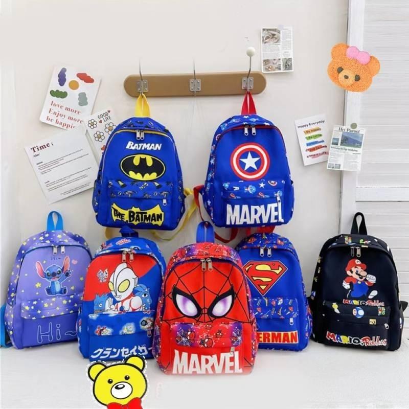 Adorable Cartoon Backpack Lightweight Oxford Toddler Bag Unisex For School
