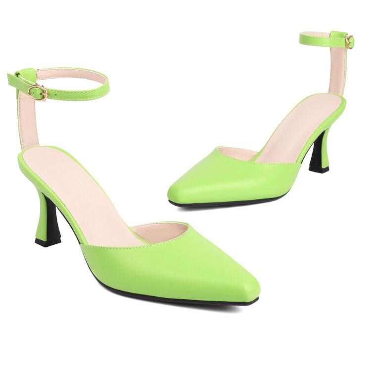 

New Fashion Pointed High Heel Buckle Sandals Large