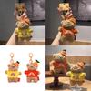 Cartoon Bear Plush Keychain With Pumpkin Hat For Kids And Collectors