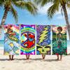 Rock Band G-Grateful Dead Handtuch Strandtuch Reise Leicht Hautfreundlich Für Pool Strand Camping Kreuzfahrt Sommer