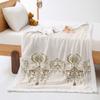 Ethnic pattern 2D digital printing thickened lamb wool crystal fleece blanket blanket