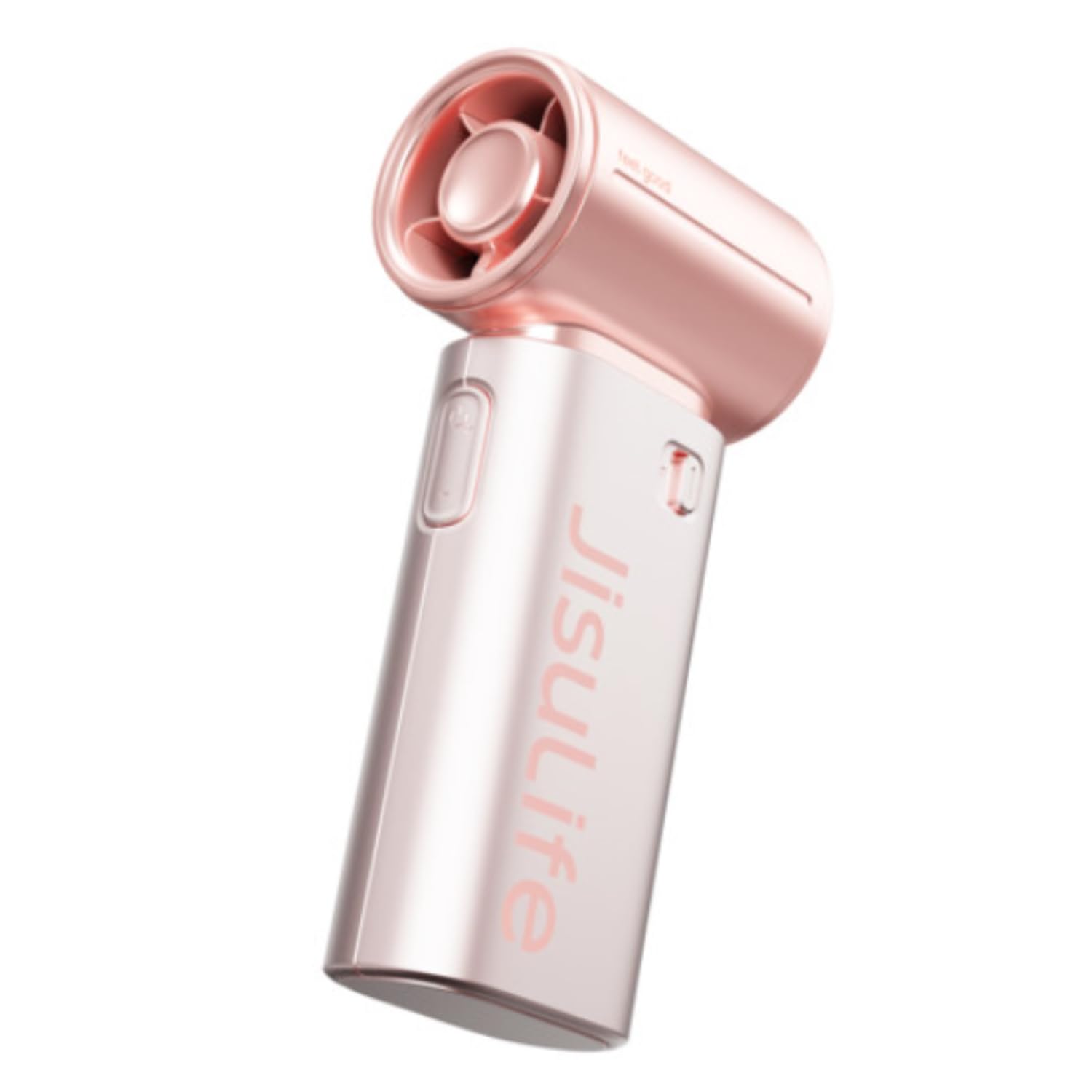Japan Select Pink Jisulife Handy Fan 9 S Battery Life Airflow Adjustment Portable Fan Handheld Fan Charging Desktop Fan Portable Ice [Ultra-Compact / 22-Hour