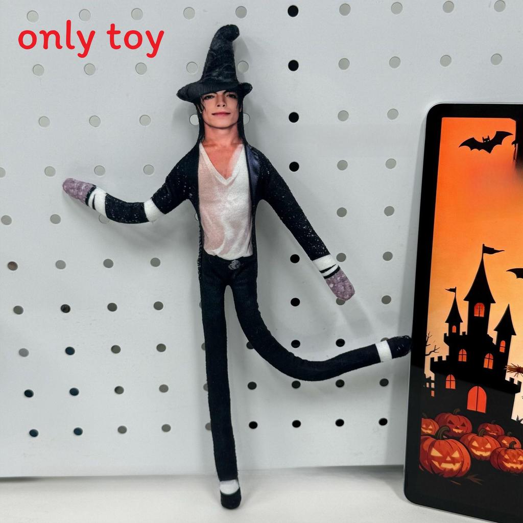 Michael Jackson Halloween Plush Doll With Skeleton Frame For Collectors