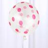 Set mit 10 bunten 12-Zoll-Latexballons mit Polka-Dots für Geburtstagsfeier-Dekorationen