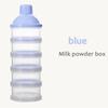 Portable Milk Powder Formula Dispenser Food Container Storage Feeding Boxes for Baby Kids Toddler 4/5 Grid Baby Food Storage Box
