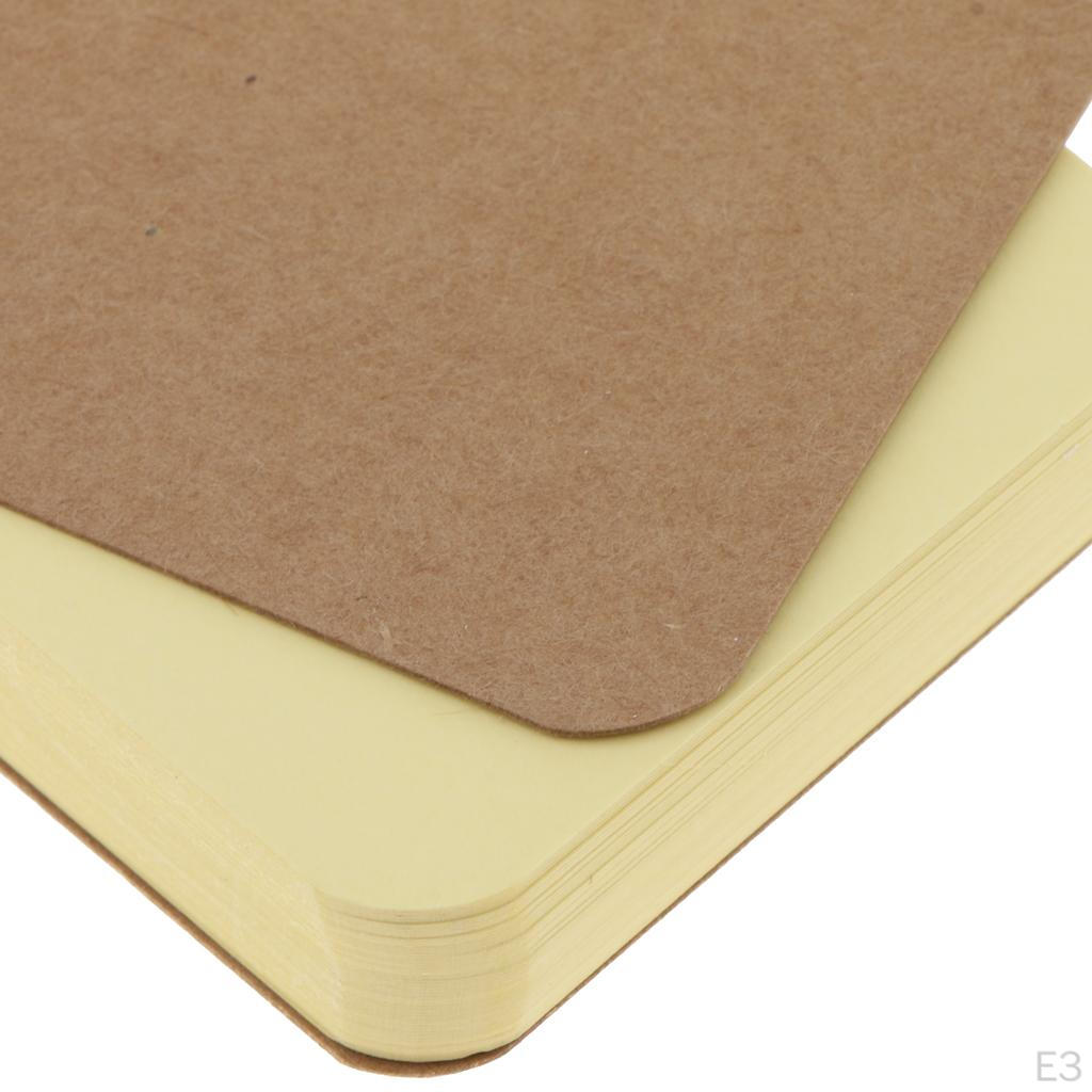 50 Sheets Cards Flash Scratch Students Notes Memo Pads W/ Binder Ring