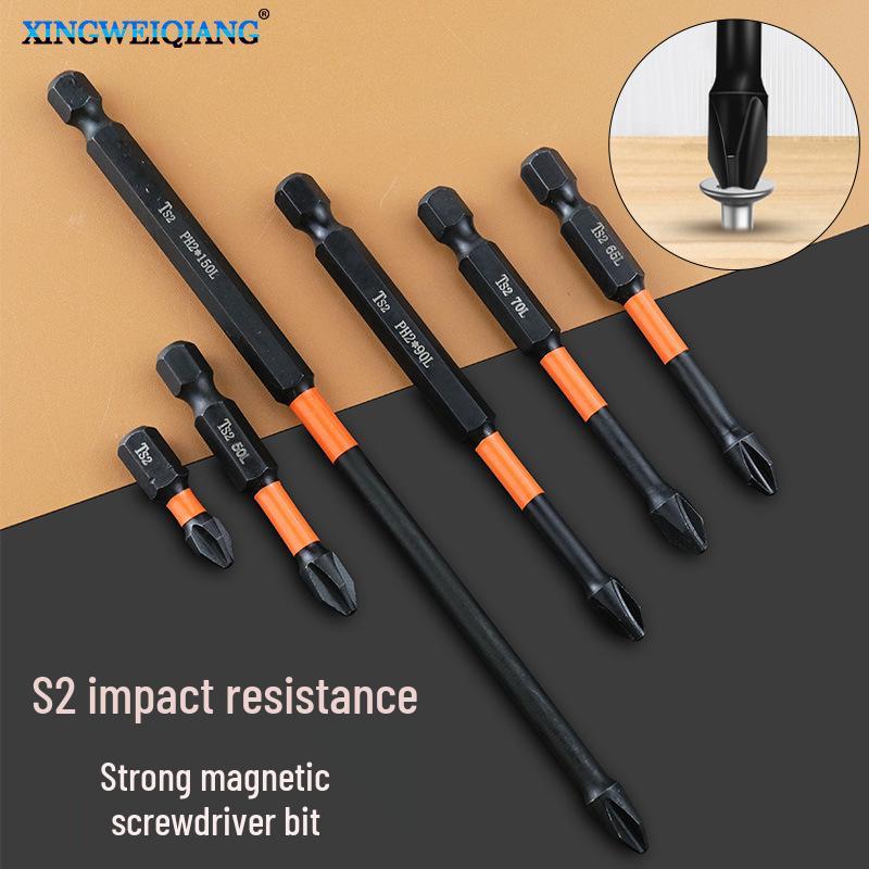Industrial Grade Magnetic Impact-Resistant Electric Cross Head Screwdriver