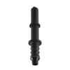 uxcell 2pcs Car Fuel Hose Pipe Quick Disconnect Adapter Connector Push On EFI Fitting 7.89mm-ID6 Plastic Height 62mm