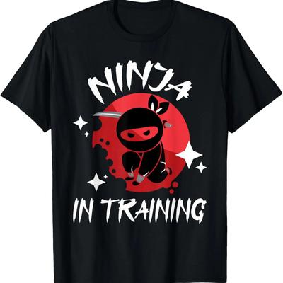 Ninja In Training - Karate Taekwondo Mixed Martial Arts MMA T-Shirt