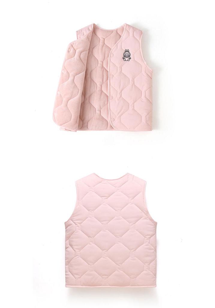 Children's Trendy Cotton Down Vest - Autumn & Winter Sleeveless Jacket for Boys & Girls