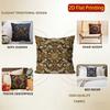 2D Exquisite Geometric & Floral Pattern Pillow Covers Pattern Cushion Cover Suitable For Sofa Bedroom Car Pillow Cover