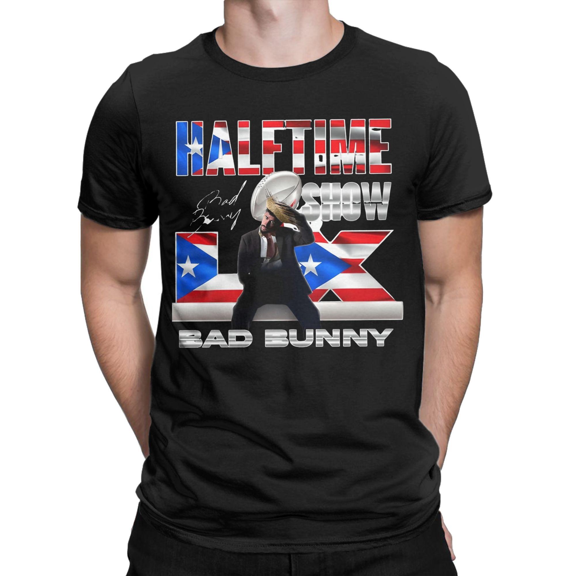 Benito Bowl Puerto Rican Bad Bunny halftime show 2026 Tee Shirt for Men Women Graphic Printed T Shirts Cotton Clothes S