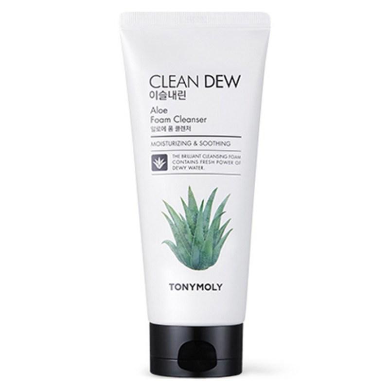 Tony Moly Dewdrop Aloe Foam Cleanser, 180ml, 1 pcs