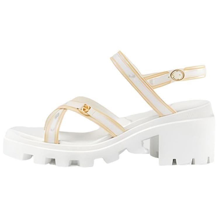 Gucci Lug Sole Sandals Women's 645776 D3VF0 9364