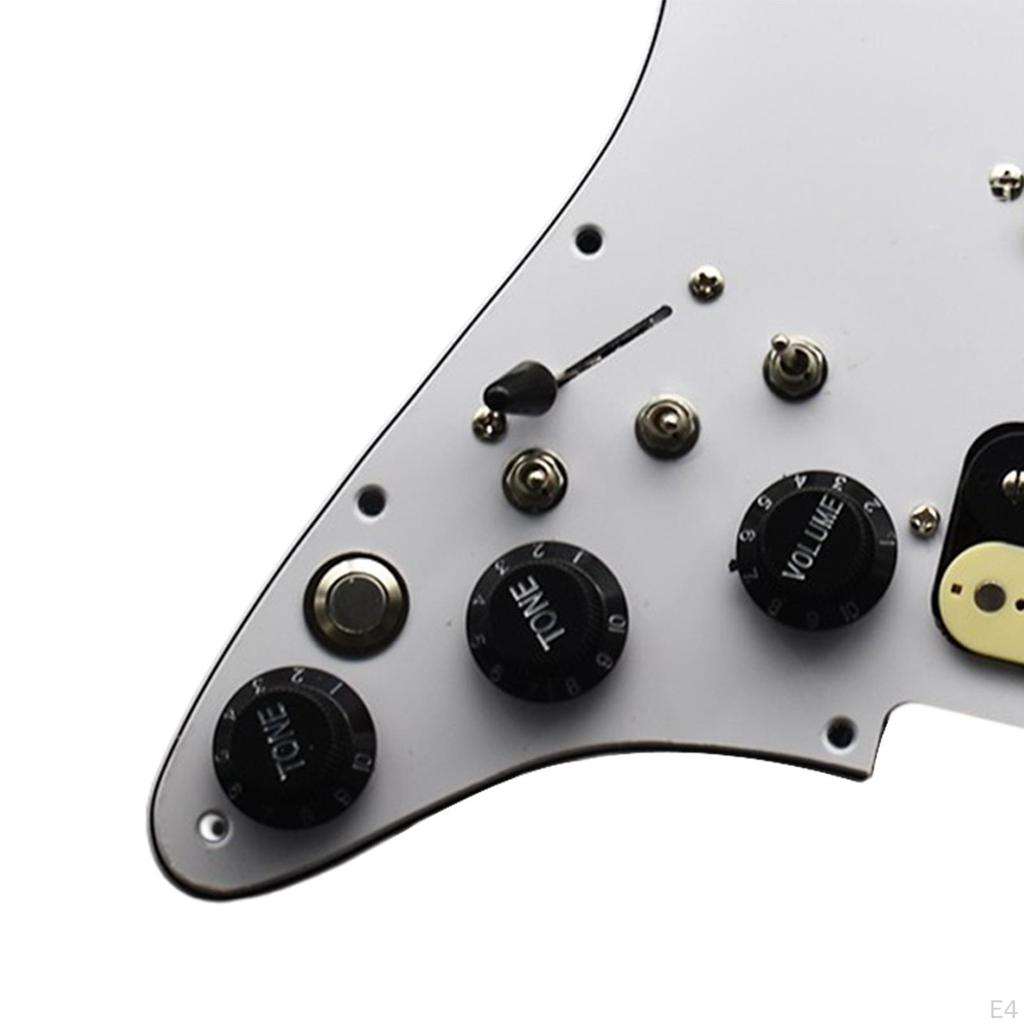 Electric Guitar Pickguard Pickup Left Replacement Practical Loaded