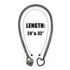 Rollenspiel Damen Slip Kette Halskette Herz O-Ring Rock Kubanisch Cosplay Lange Halskette Verstellbar Herzförmiger Schlosskern Mit Schlüssel
