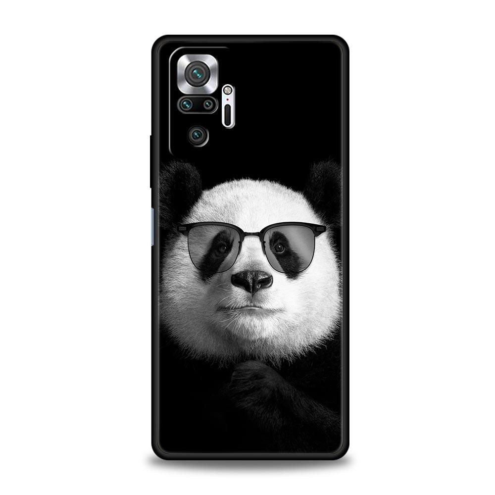 Custodia per telefono per Xiaomi Redmi Note 10 11 9 8 Pro 9S 7 8T 9T 9A 8A 9C K50 K40 Gaming Cover Moda Animali Cavallo Cervo Panda Gigante