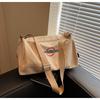 Casual Fashion Canvas Bag Simple Versatile Shoulder Bag Pillow Tote Bag Handbag Lightweight Messenger Bag