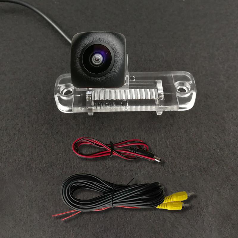 Wireless Car CCD Rear Camera Fisheye 4 8 12 Led Dynamic For Benz SLK Class R171 R350 R500 ML350 W203 W211 B200 A160 W219