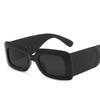 European American Style Women Sun glasses Rectangle Shape Wide Leg Women's Sunglasses New Stylish Man Sunglasses