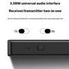 2 in 1 Bluetooth-compatible Transmitters Receiver for Wireds Speakers Car Sound Systems Auxes Connection Long Battery Lifes