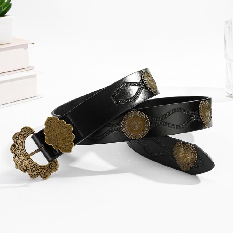 Elegant Women Waistband Punk Styles Waist Belts Sophisticated Unisex Waistband Suitable for Men and Women's Wardrobes