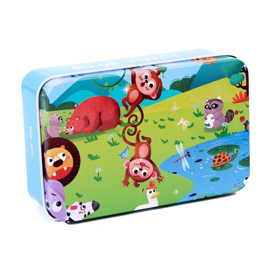 

Интересно с Железным Ящиком Стимулировать Воображение Развлечения Кит Плавание Море Детская Головоломка Детская Игрушка Monkey