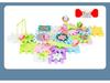 Adjustable Electric Gear Building Blocks Toy Set for Girls and Boys, Educational Puzzle for Ages 3-6