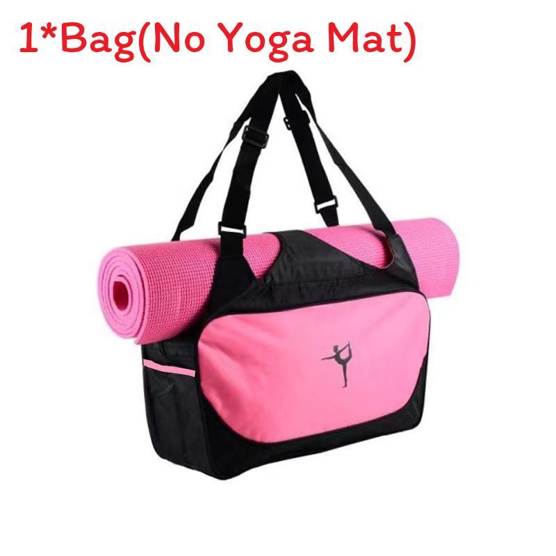 Yoga Bag With Large Capacity Waterresistant Oxford Material For Fitness And Outdoor Activities