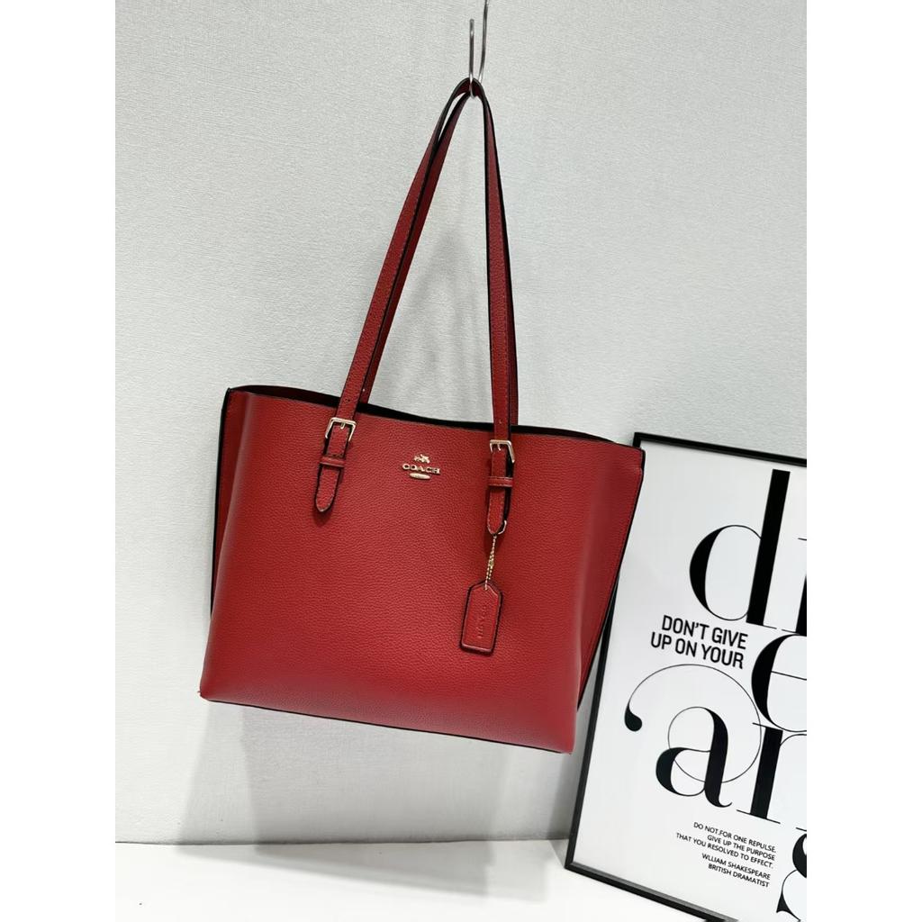 Fashion Coach C Home Women's Bag Mollie Large Pietot Bag Large Capacity Old Flower One Shoulder Handheld Shopping Bag