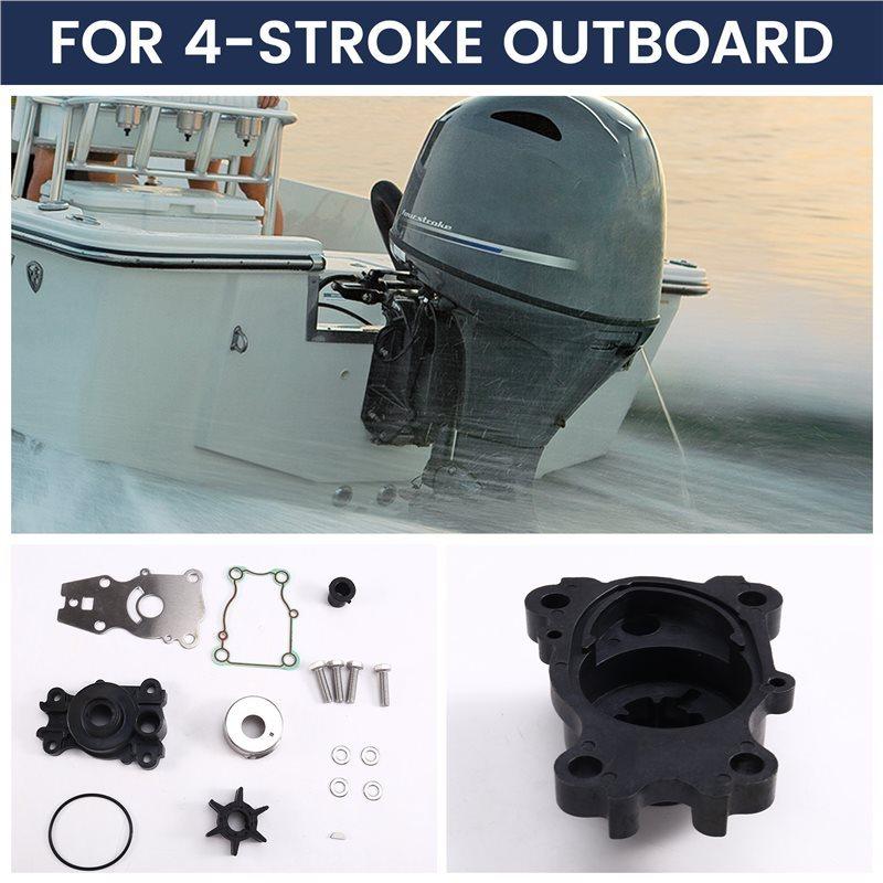 For For 40 50 60 Hp 2/4-Stroke Outboard Sierra 63D-W0078 63D-44311-00 Outboard Water Pump Impeller Repair Kit
