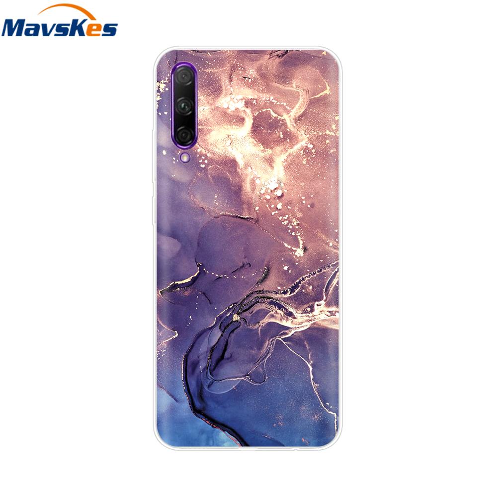 For Huawei P Smart Pro Case Cute Candy Painted Cover Soft Silicone Phone Case For Huawei P Smart Pro 2019 Cover Coque Bumper