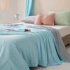 Air Condition Comforter for Summer Pure Color Ice Silk Cooling Blanket Lightweight and Smooth Twin/King Size Cold Quilt