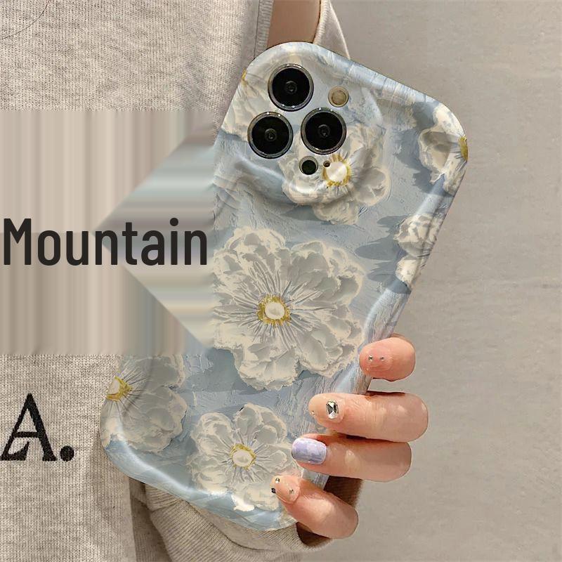 Peach Blossom Oil Painting iPhone 17 Pro Max Case - Unique, Stylish, Cross-Generational Design iPhone 12 Pro Max